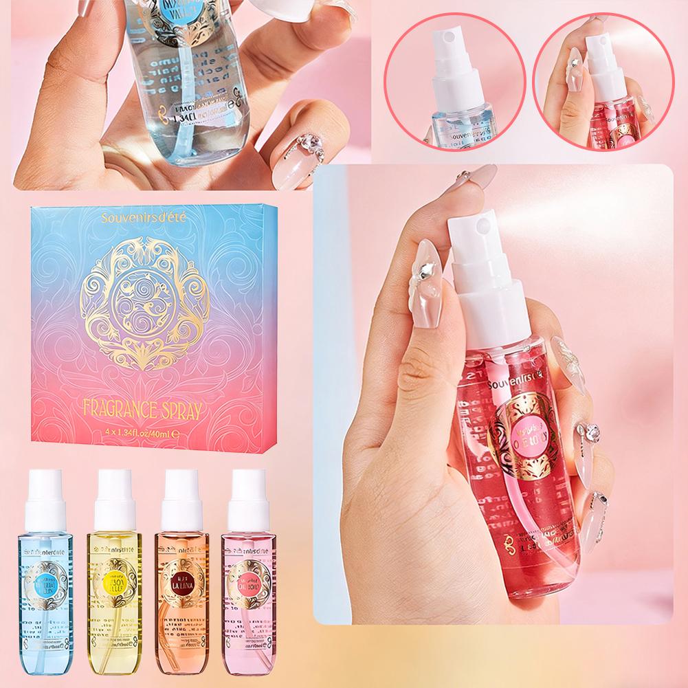 Rose Water Spray - Портативный парфюмированный спрей для женщин без
