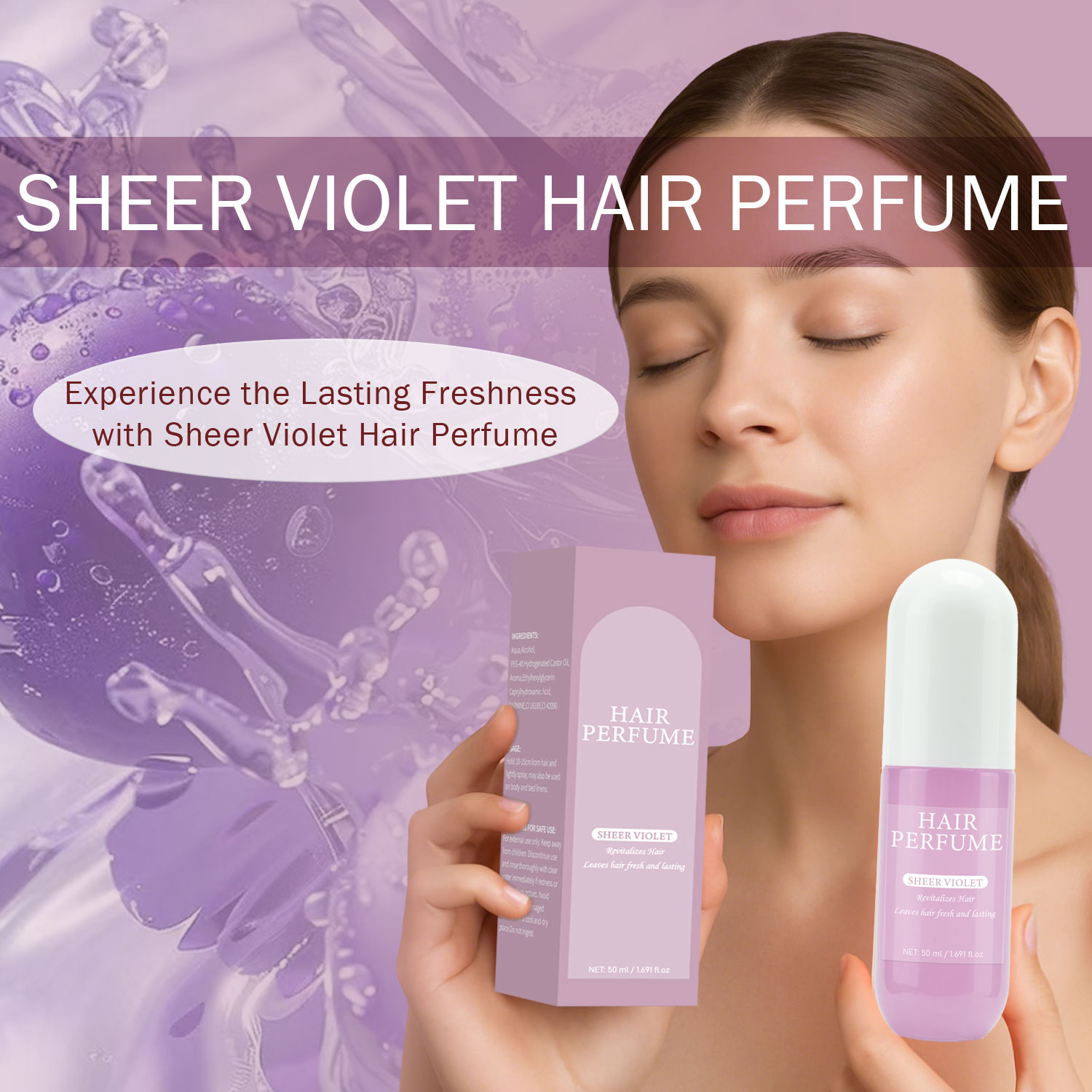 50 мл. Парфюмированный спрей д – обзор и цена Fragrance Perfume For Hair