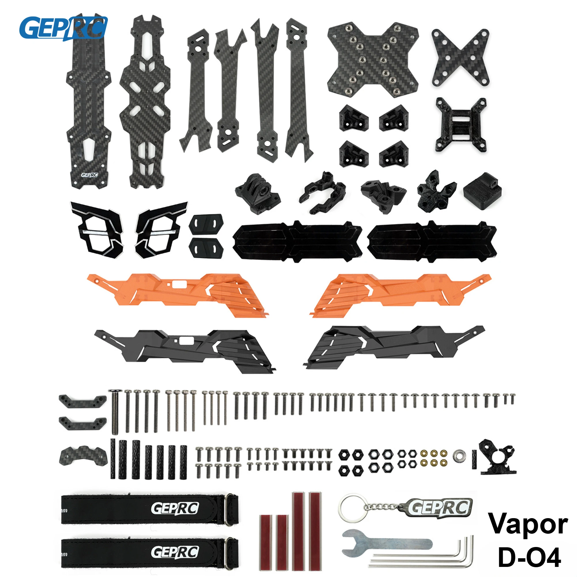 Детали рамы GEPRC GEP-Vapor-D  – обзор и цена Fragance X