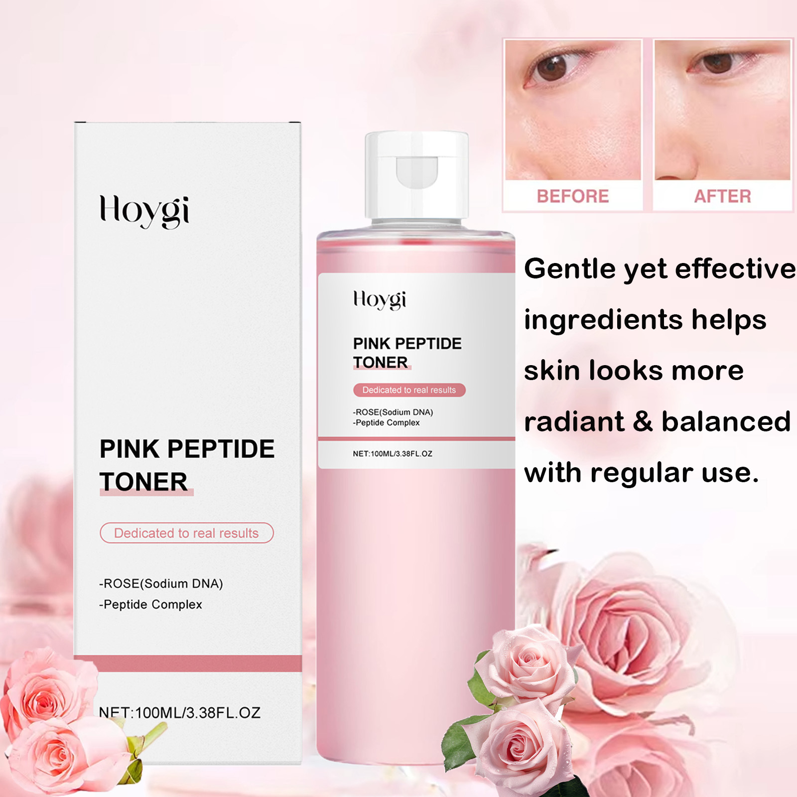 Тоник с эссенцией розы, сияющи – обзор и цена Rose Water Spray